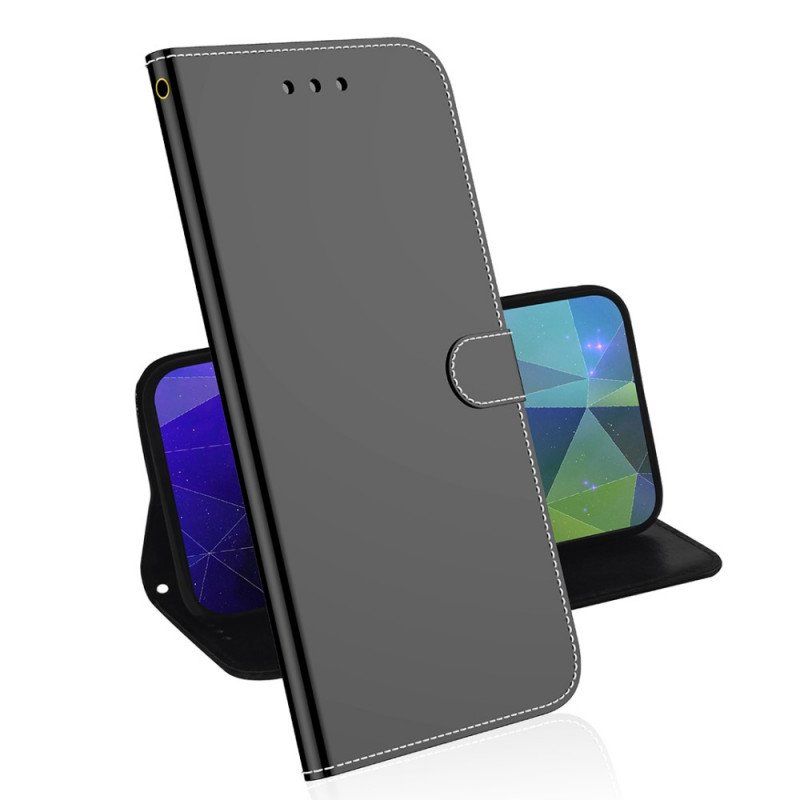 Fodral Xiaomi 12 Pro Spegelskydd I Konstläder