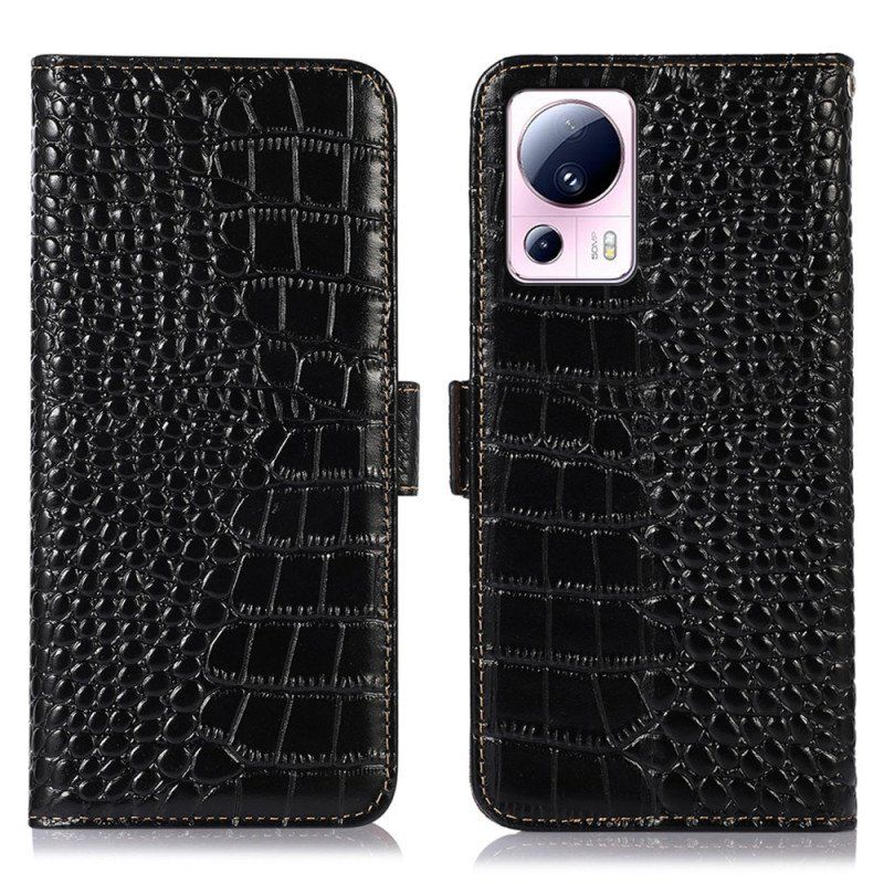 Fodral Xiaomi 13 Lite Crocodile Style Rfid