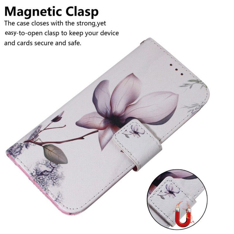 Fodral Xiaomi 13 Med Kedjar Strappy Rose Flower