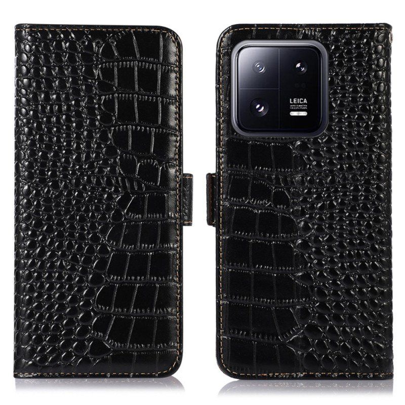 Fodral Xiaomi 13 Pro Crocodile Style Rfid