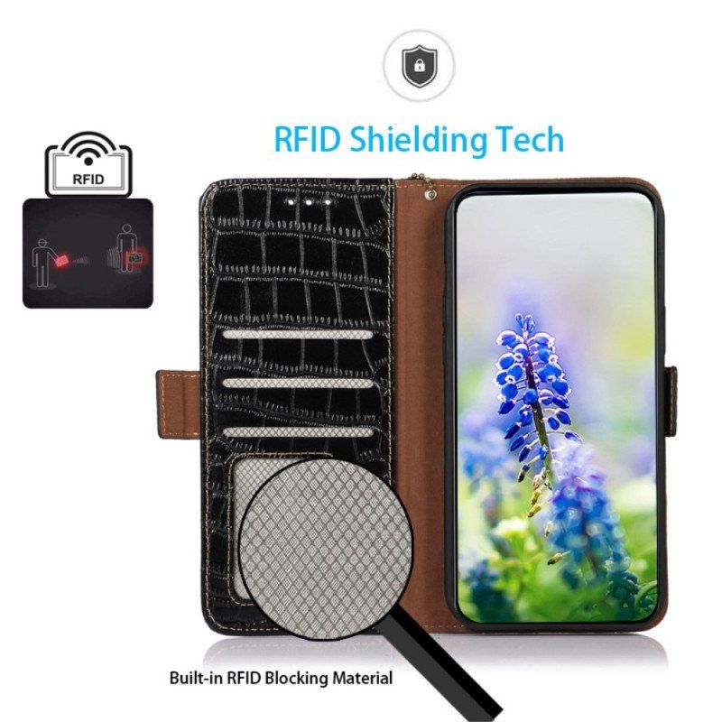 Fodral Xiaomi 13 Pro Crocodile Style Rfid