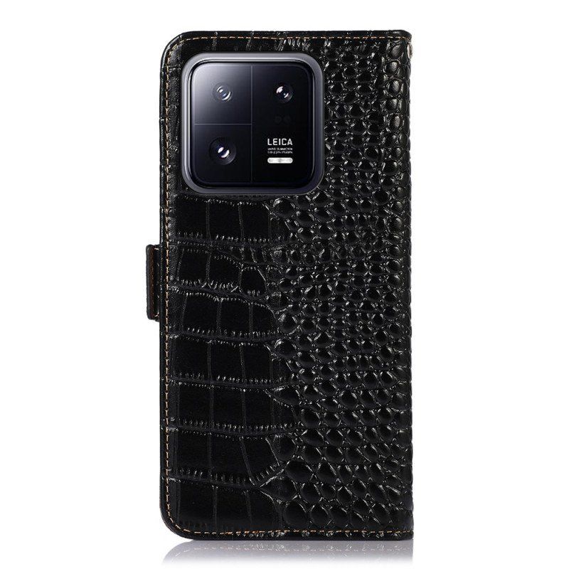 Fodral Xiaomi 13 Pro Crocodile Style Rfid