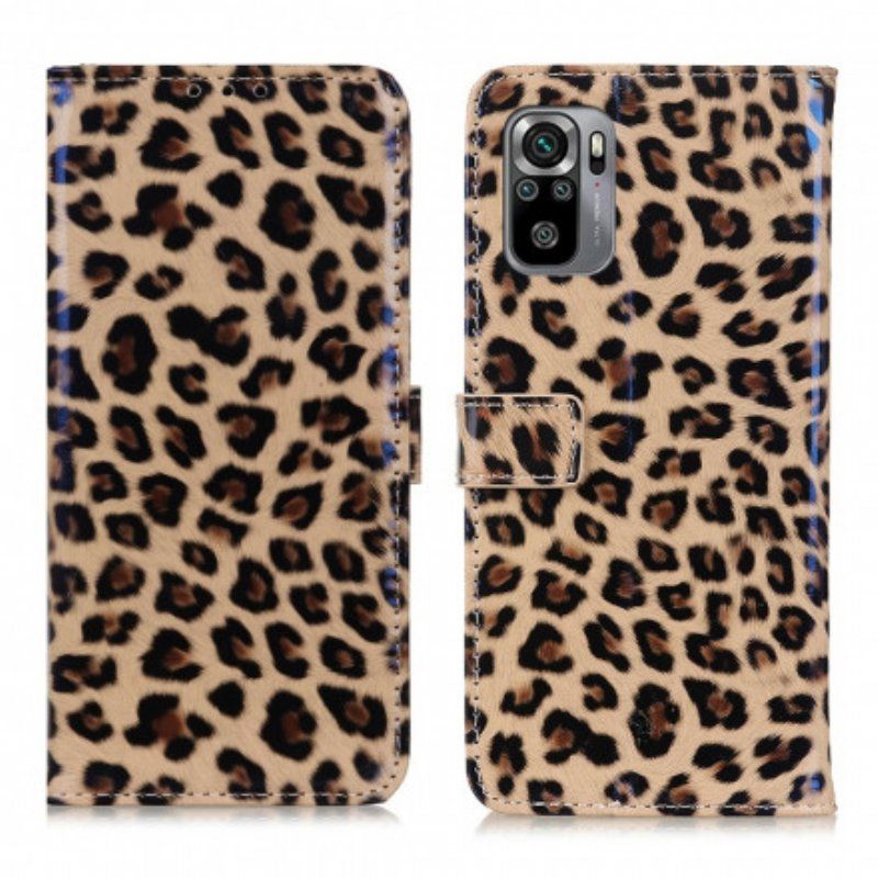 Fodral Xiaomi Redmi Note 10 / 10S Leopard