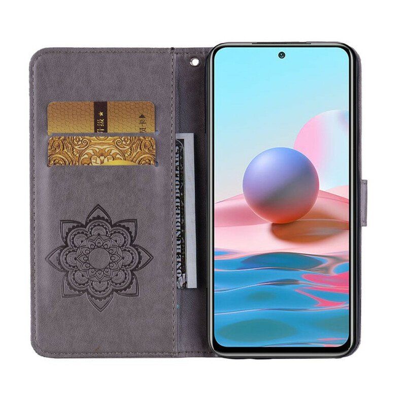 Fodral Xiaomi Redmi Note 10 / 10S Uggla Mandala Och Charm