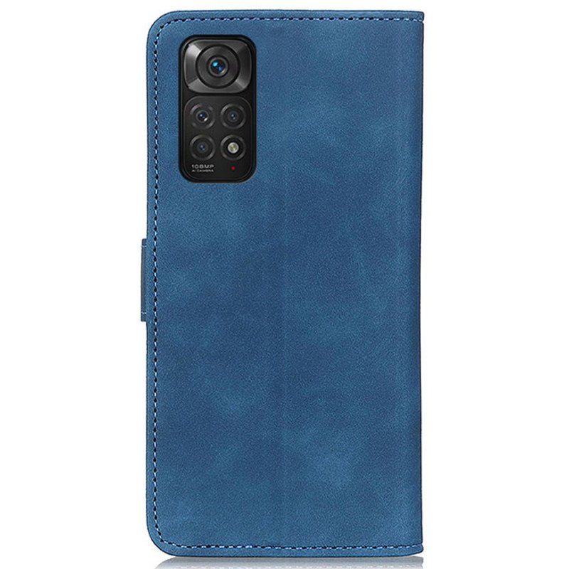 Fodral Xiaomi Redmi Note 11 / 11S Khazneh Vintage Lädereffekt