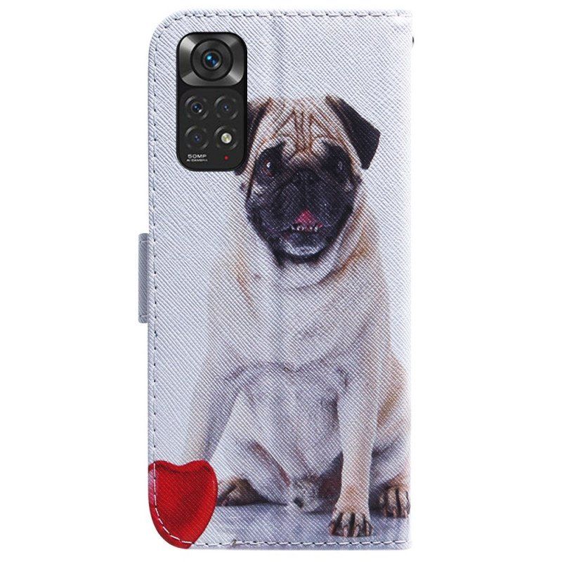 Fodral Xiaomi Redmi Note 11 / 11S Mops Hund