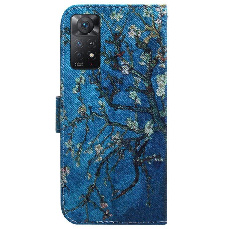 Fodral Xiaomi Redmi Note 11 Pro / 11 Pro 5G Blommande Trädgren