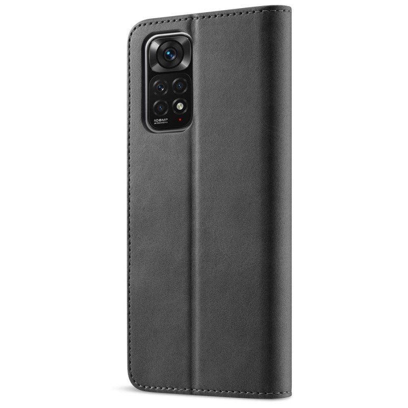 Fodral Xiaomi Redmi Note 11 Pro / 11 Pro 5G Lc.imeeke Lädereffekt