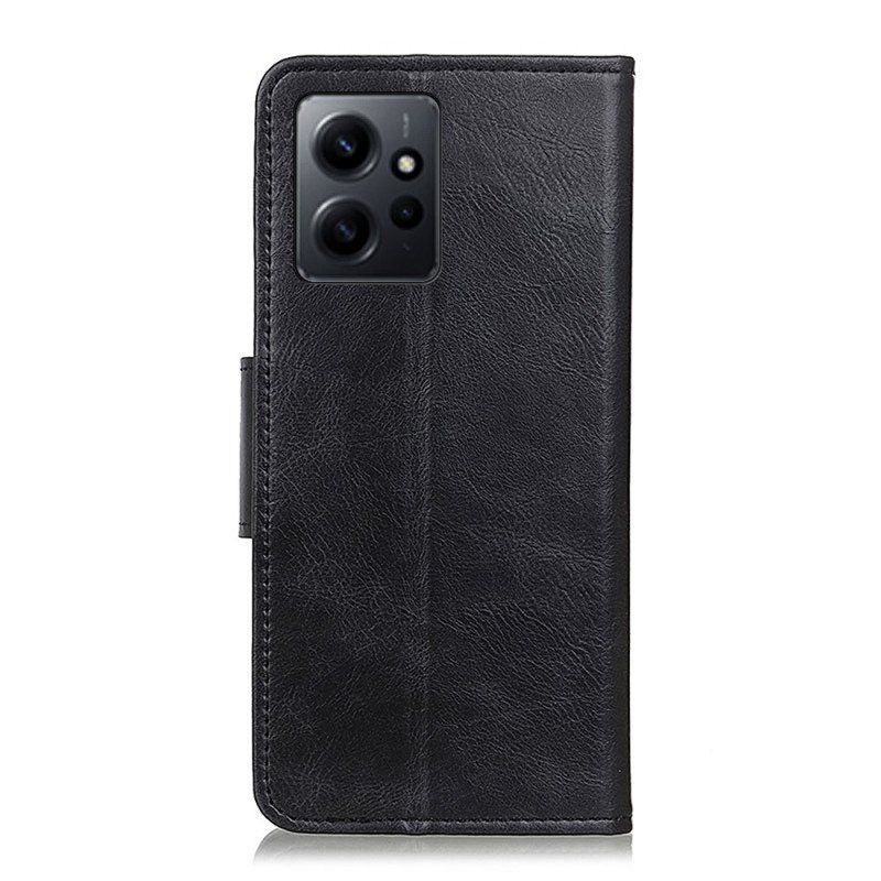 Fodral Xiaomi Redmi Note 12 4G Stil Läderlås Vändbar