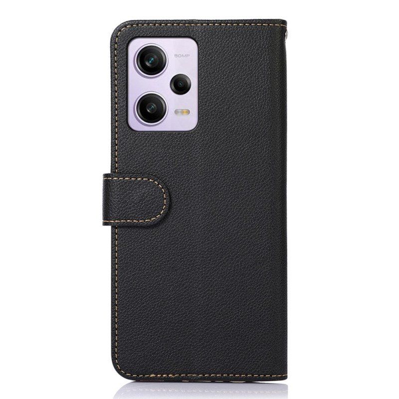 Fodral Xiaomi Redmi Note 12 Pro Lychee Style Rfid Khazneh