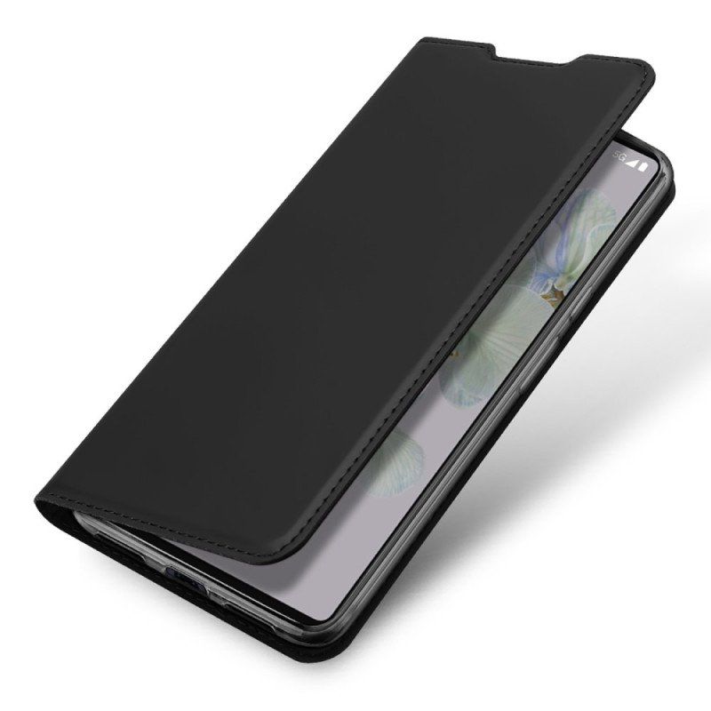 Folio-fodral Google Pixel 6A Läderfodral Skin Pro Series Dux Ducis