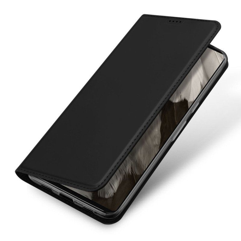 Folio-fodral Google Pixel 7A Läderfodral Skin-pro Series Dux Ducis