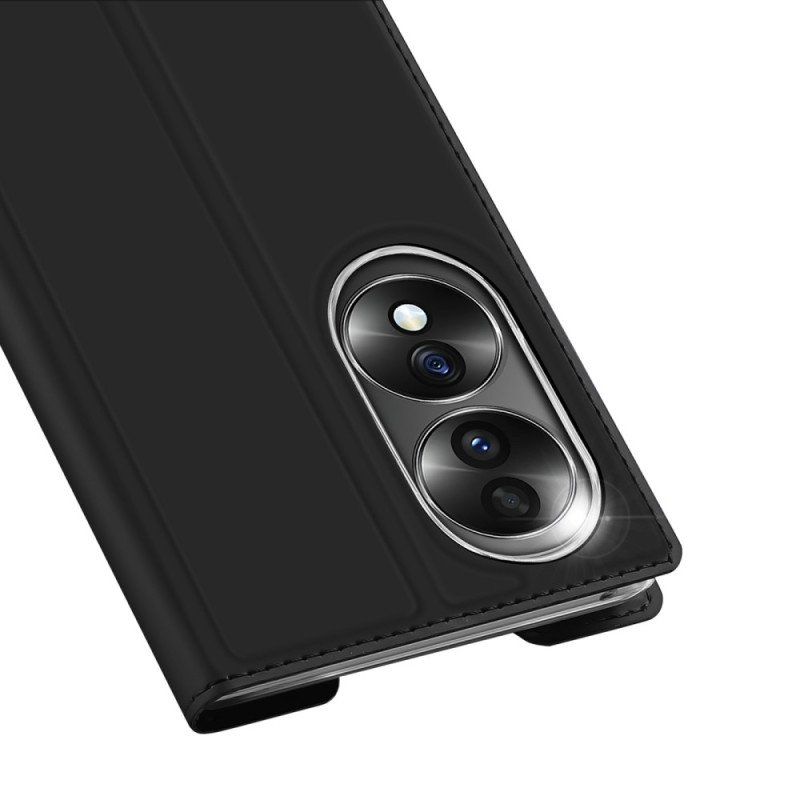 Folio-fodral Honor 70 Läderfodral Skin Pro Dux Ducis