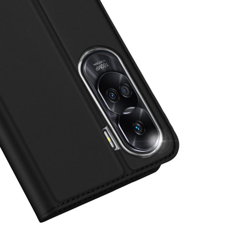 Folio-fodral Honor 90 Lite Läderfodral Skin Pro Series Dux Ducis