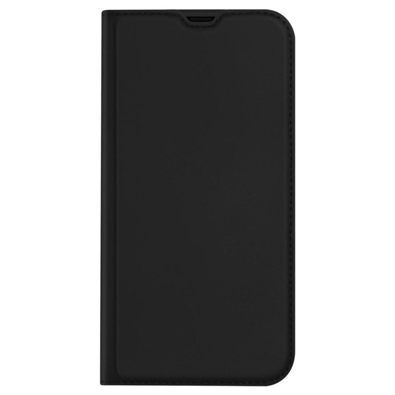 Folio-fodral iPhone 14 Läderfodral Skin Pro Dux Ducis