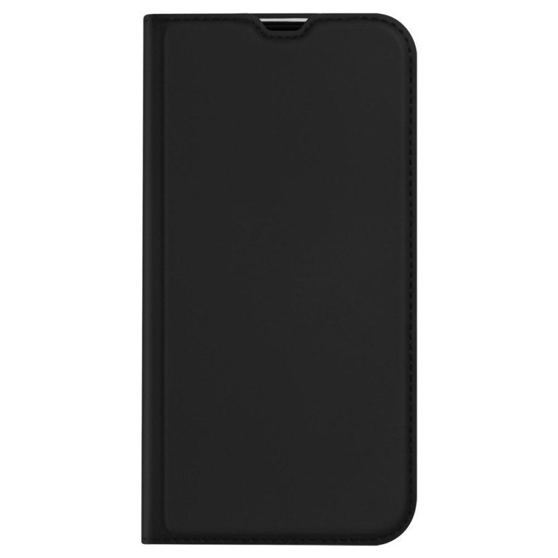 Folio-fodral iPhone 14 Pro Max Läderfodral Skin Pro Dux Ducis