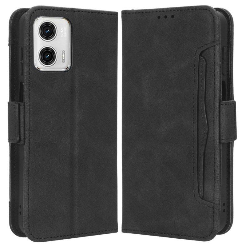 Folio-fodral Moto G73 5G Multi-kort