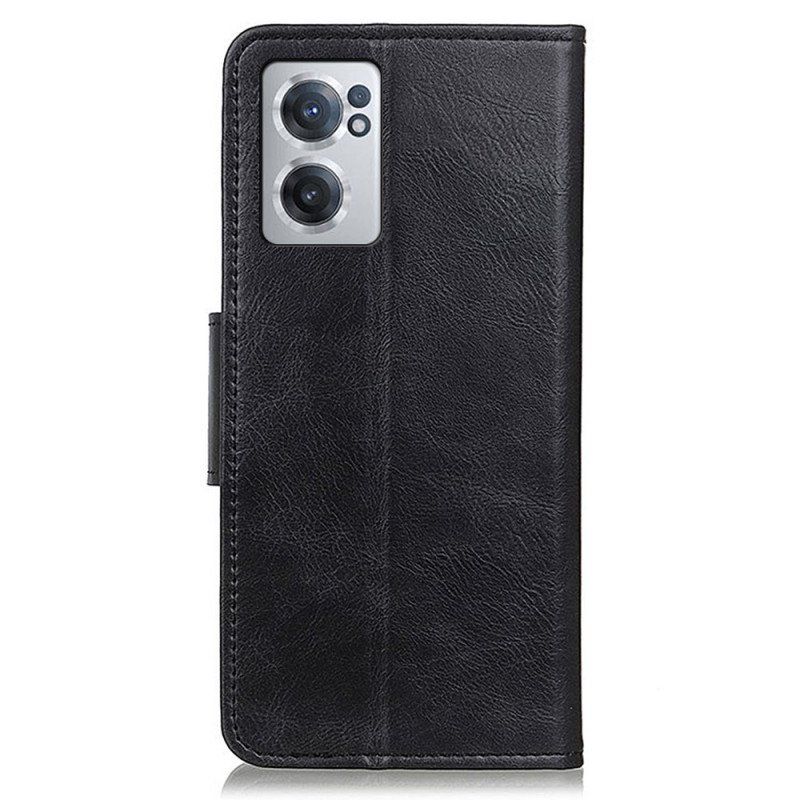 Folio-fodral OnePlus Nord CE 2 5G Chic Konstläder