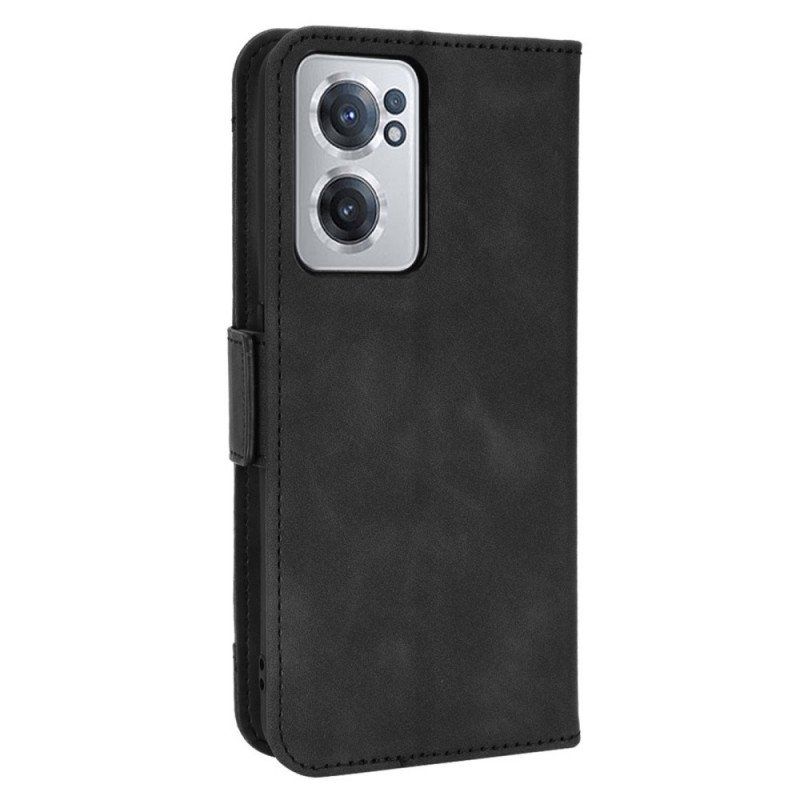 Folio-fodral OnePlus Nord CE 2 5G Läderfodral Immaculate Satin