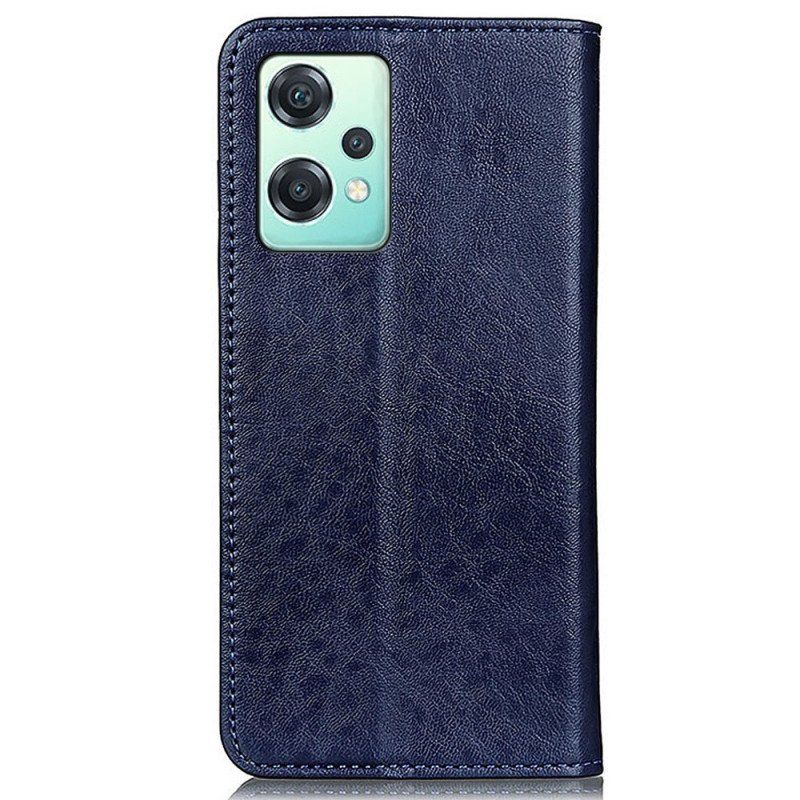 Folio-fodral OnePlus Nord CE 2 Lite 5G Läderfodral Texturerat Läderstil