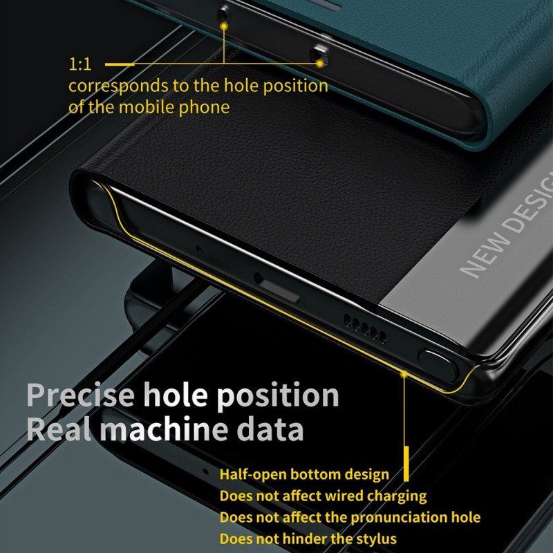 Folio-fodral Oppo Find X5 Pro Läderfodral Ny Design