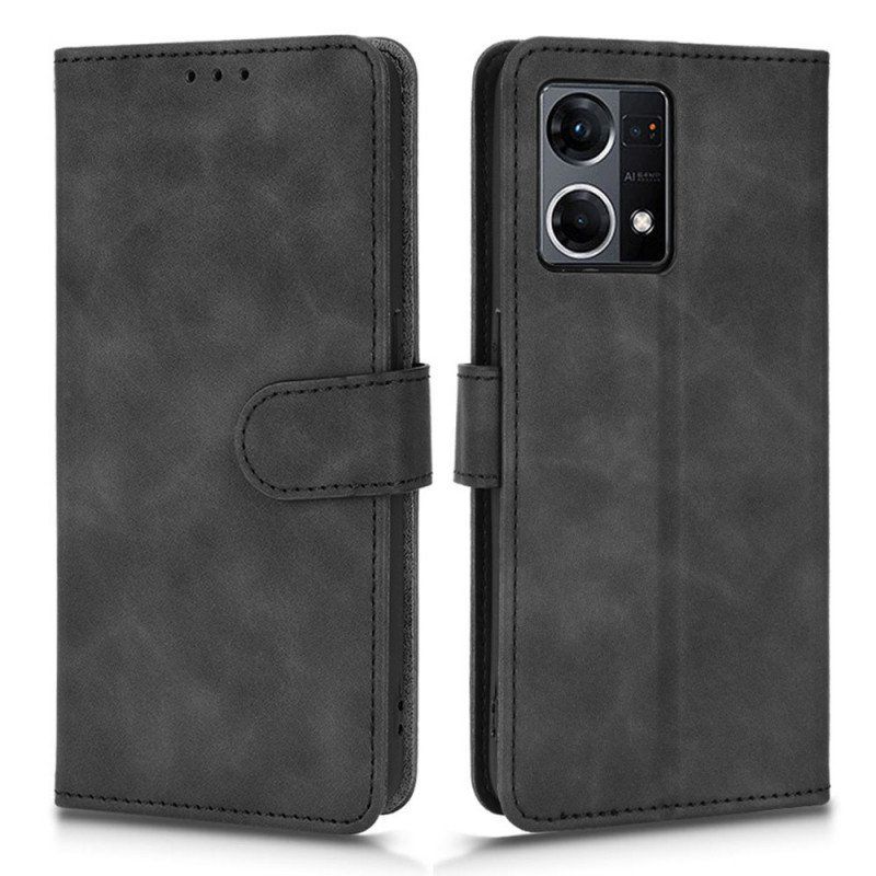 Folio-fodral Oppo Reno 7 Med Kedjar Strappy Skin-touch