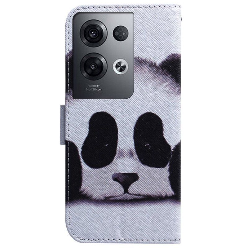 Folio-fodral Oppo Reno 8 Pro Med Kedjar Strappy Owls Målning