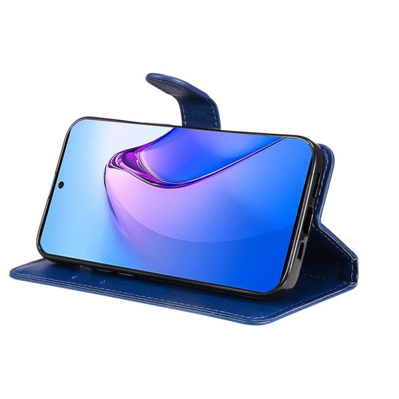 Folio-fodral Oppo Reno 8 Pro Med Kedjar Vanlig Med Rem