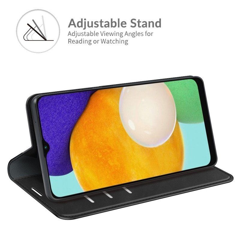 Folio-fodral Samsung Galaxy A13 5G / A04s Läderfodral Stil Läderdesign