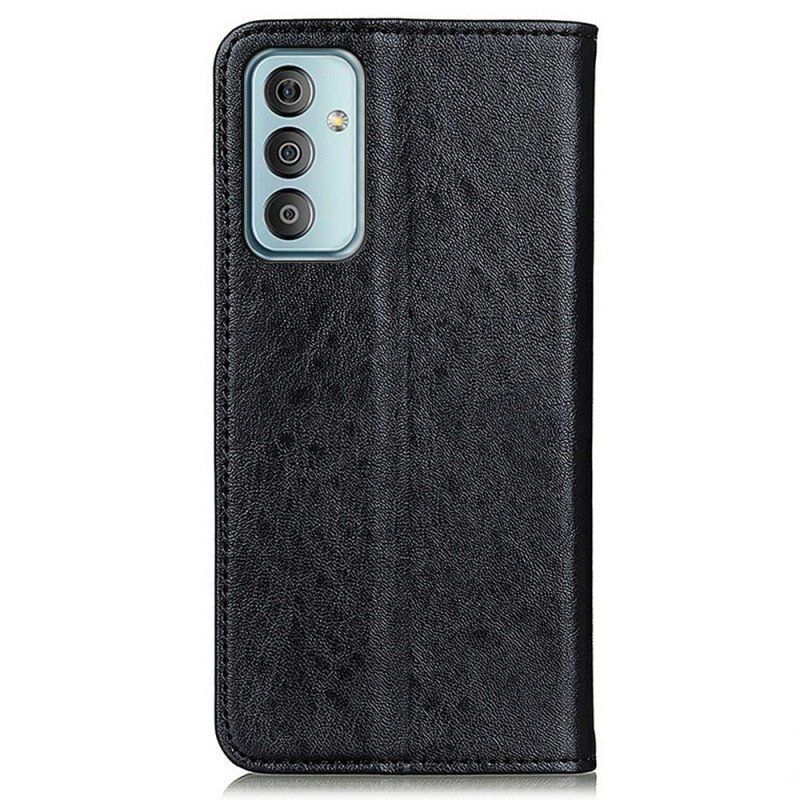 Folio-fodral Samsung Galaxy M23 5G Läderfodral Texturerat Läderstil