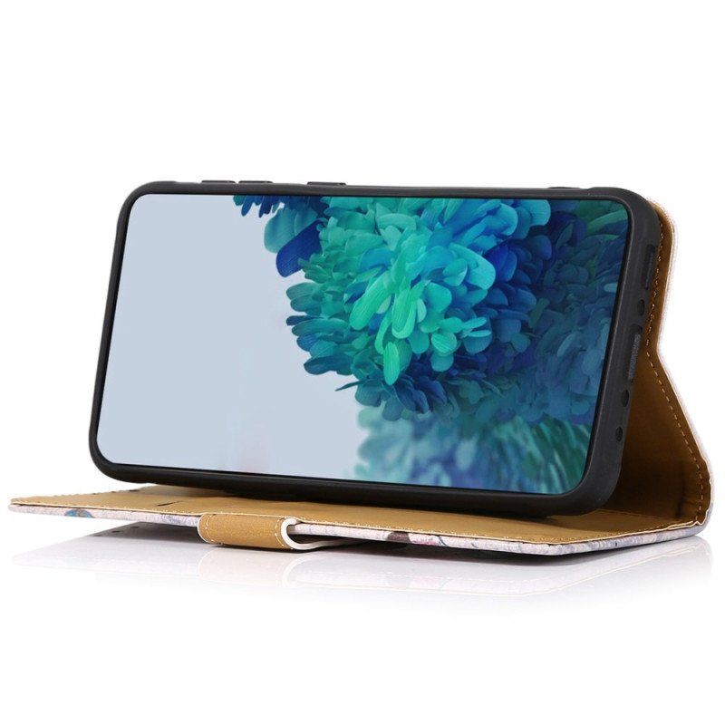 Folio-fodral Samsung Galaxy M33 5G Blommande Träd