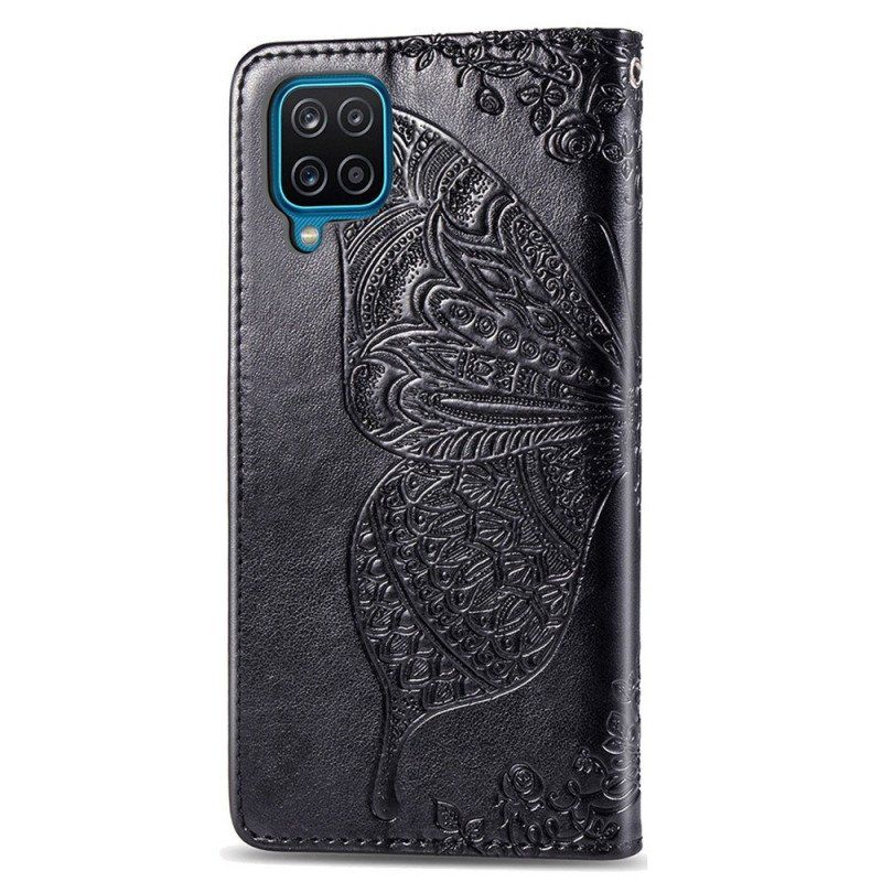 Folio-fodral Samsung Galaxy M53 5G Barock Fjäril