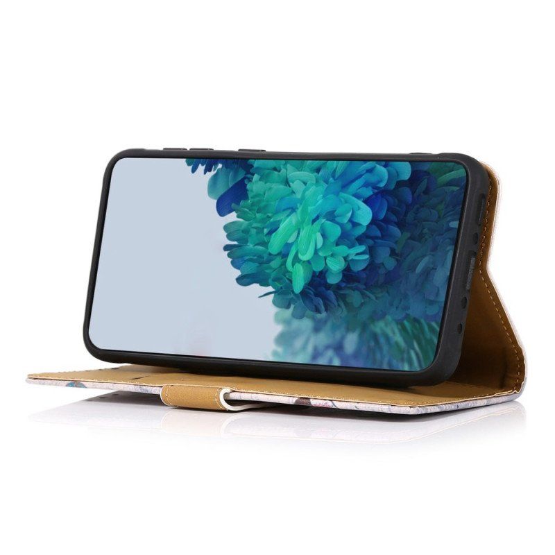 Folio-fodral Samsung Galaxy M53 5G Blommande Träd