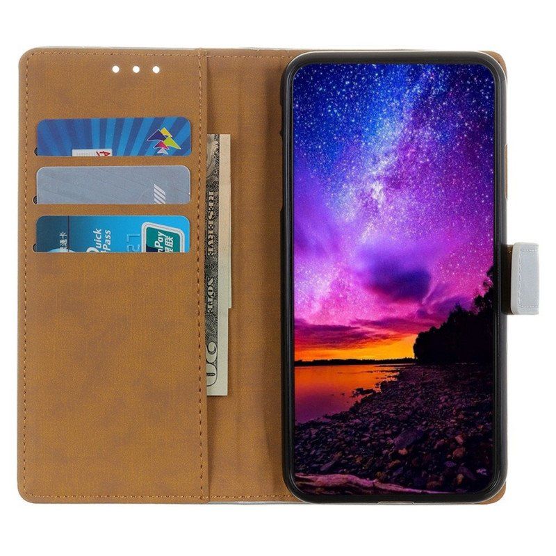 Folio-fodral Samsung Galaxy M53 5G Läder Styling