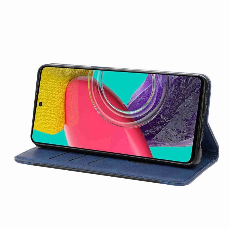 Folio-fodral Samsung Galaxy M53 5G Tvåfärgad Elegans