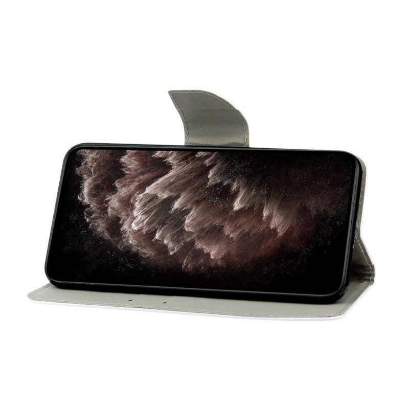 Folio-fodral Samsung Galaxy S22 Plus 5G Geometrisk Marmor