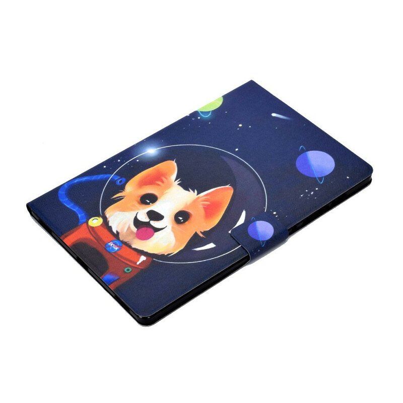 Folio-fodral Samsung Galaxy Tab S8 / Tab S7 Rymdhund