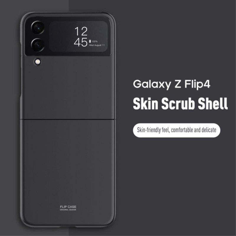 Folio-fodral Skal Samsung Galaxy Z Flip 4 Läderfodral Styv Klassisk