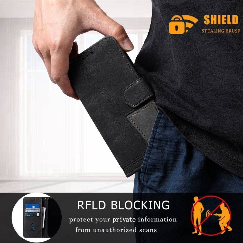 Folio-fodral Xiaomi 12 / 12X Rfid Med Lanyard