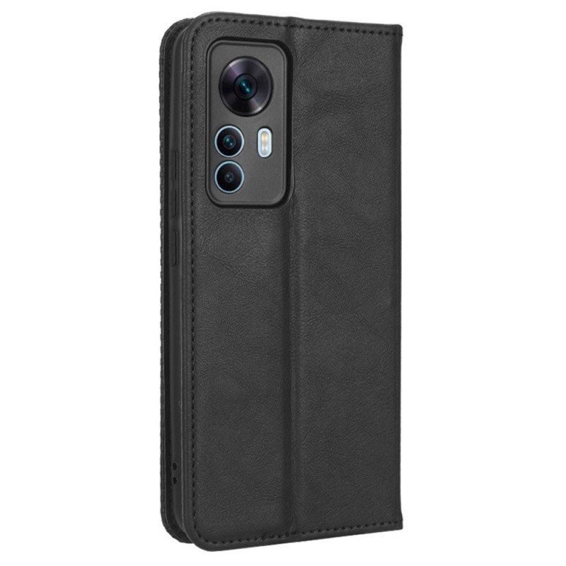 Folio-fodral Xiaomi 12T / 12T Pro Läderfodral Snygg