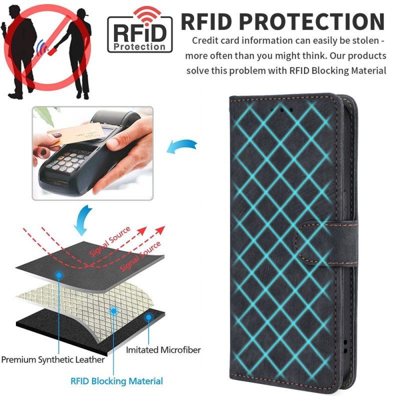 Folio-fodral Xiaomi 13 Klassisk Rfid