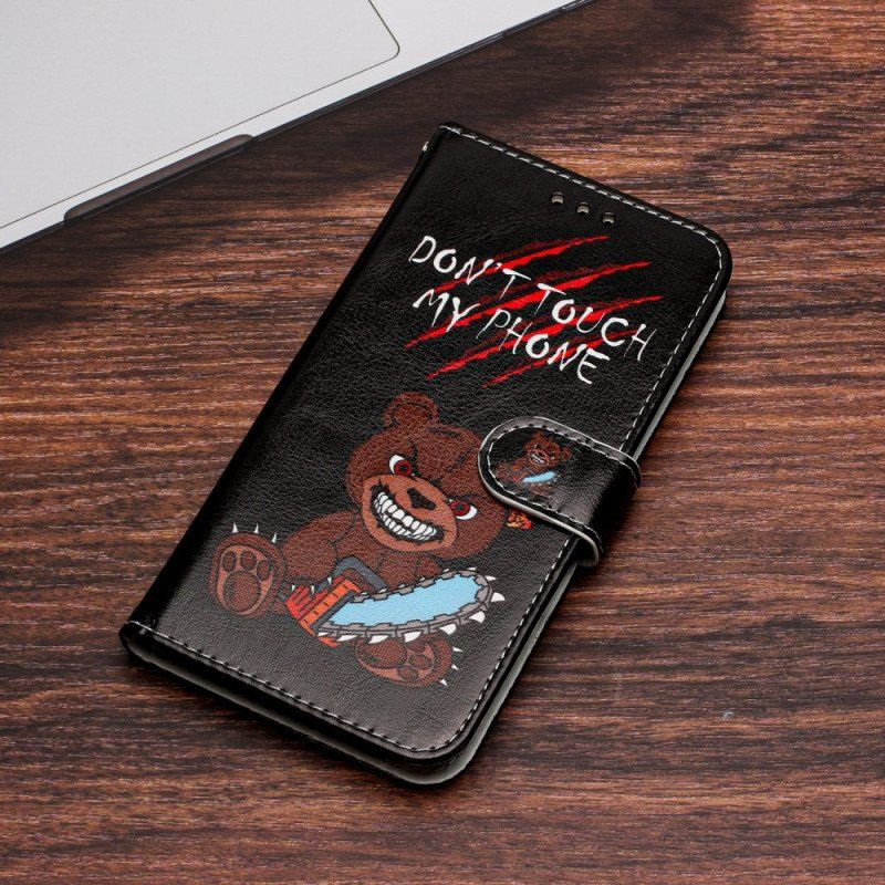 Folio-fodral Xiaomi Redmi A1 Med Kedjar Furious Thong Bear