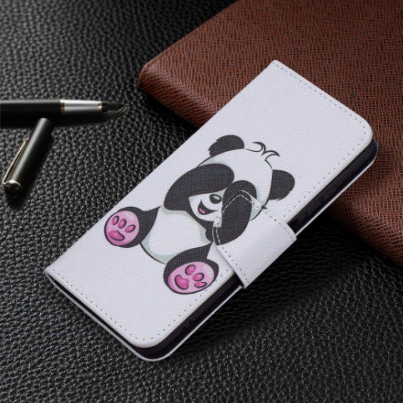 Folio-fodral Xiaomi Redmi Note 10 / 10S Panda Kul