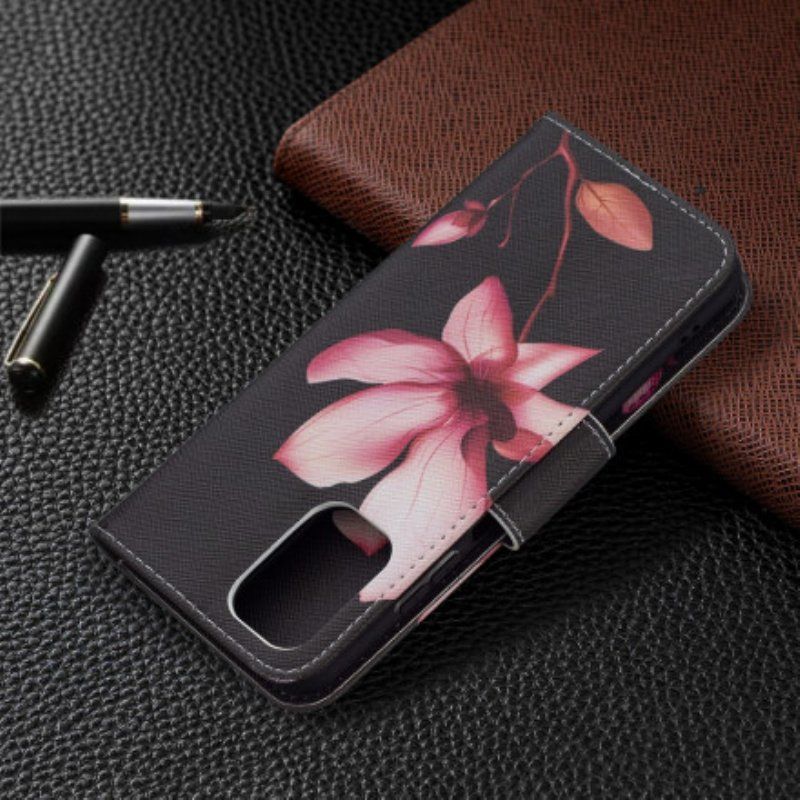 Folio-fodral Xiaomi Redmi Note 10 / 10S Rosa Blomma