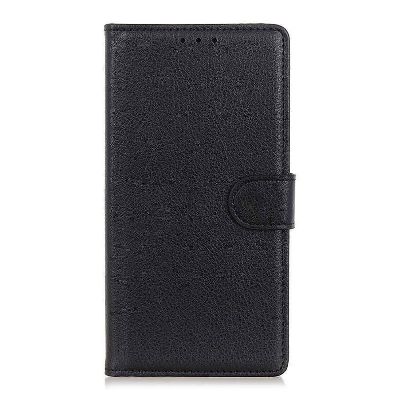 Folio-fodral Xiaomi Redmi Note 11 / 11S Traditionellt Litchi