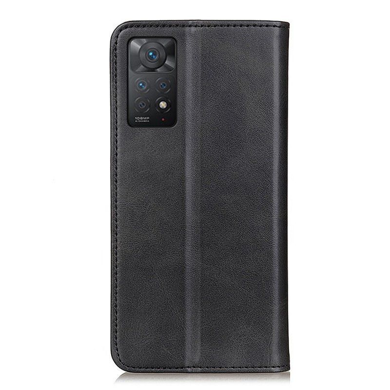 Folio-fodral Xiaomi Redmi Note 11 Pro / 11 Pro 5G Läderfodral Elegance Split Läder