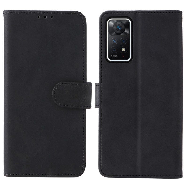 Folio-fodral Xiaomi Redmi Note 11 Pro / 11 Pro 5G Stil Läder Couture