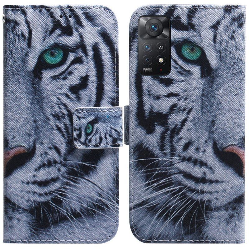 Folio-fodral Xiaomi Redmi Note 11 Pro / 11 Pro 5G Tiger Face