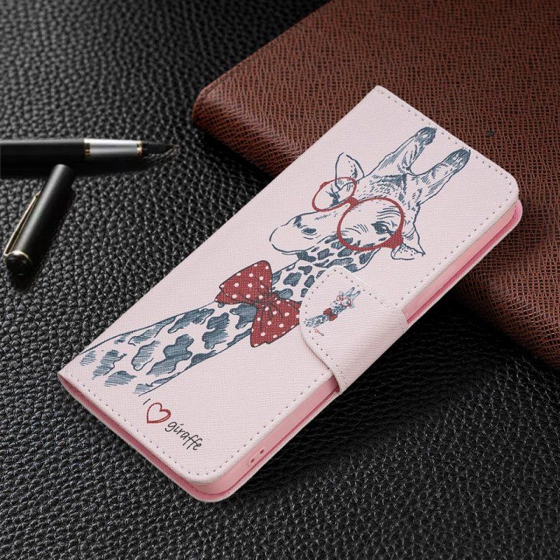 Folio-fodral Xiaomi Redmi Note 11 Pro Plus 5G Brainy Giraff