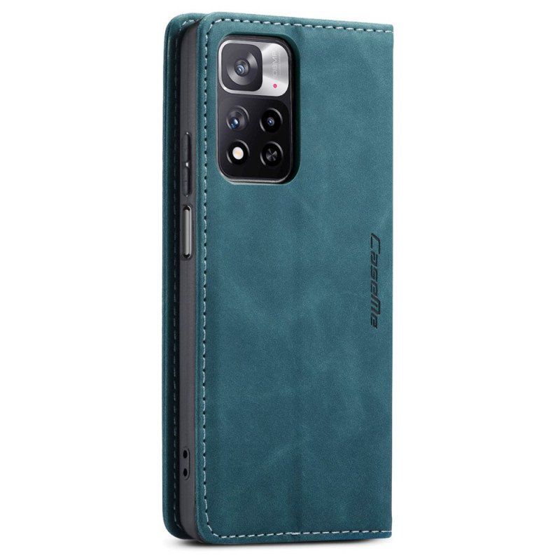 Folio-fodral Xiaomi Redmi Note 11 Pro Plus 5G Läderfodral Caseme Konstläder